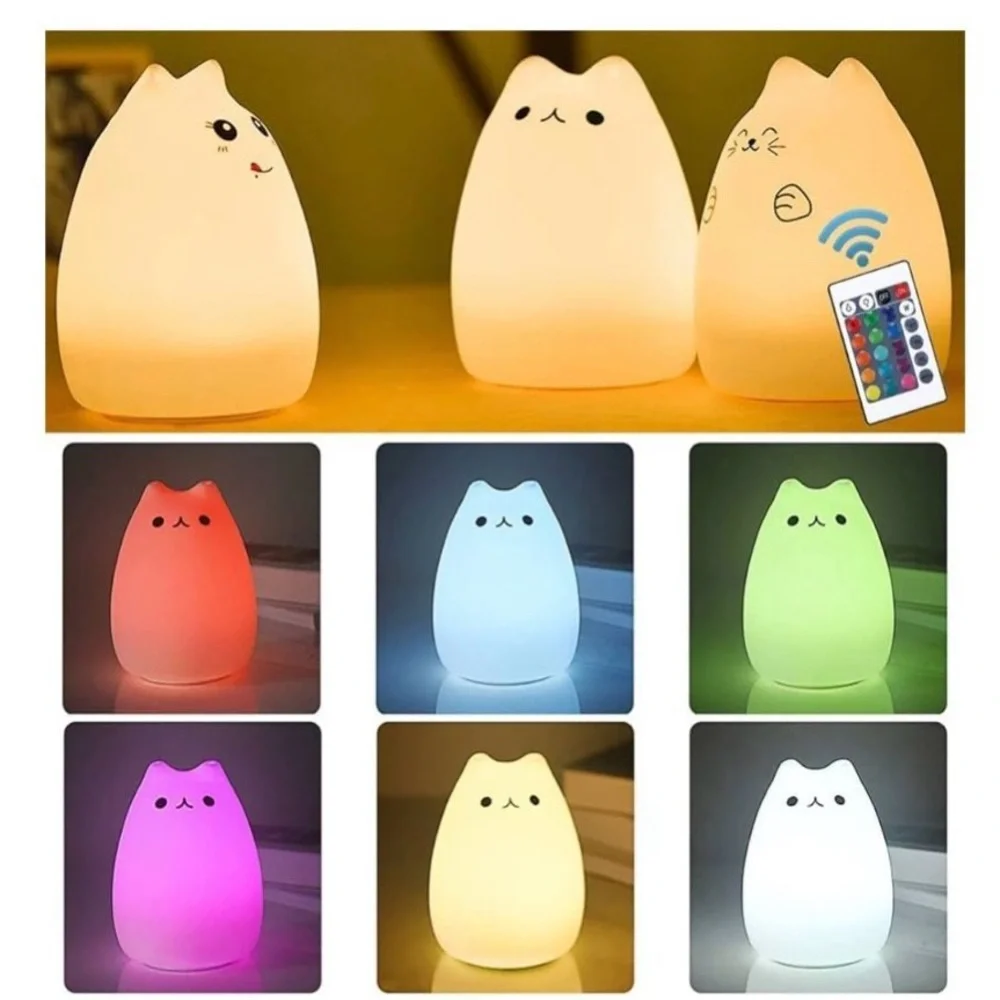 •| cat night light